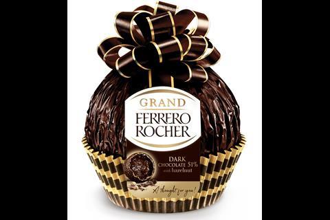 Ferrero Rocher Grand Dark & Milk Chocolate Christmas Gift Set 125g